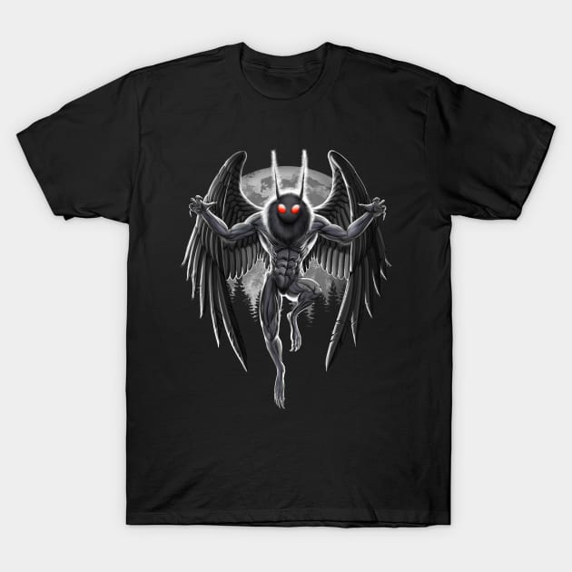 Mothman T-Shirt by underheaven